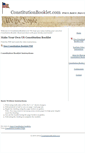 Mobile Screenshot of constitutionbooklet.com